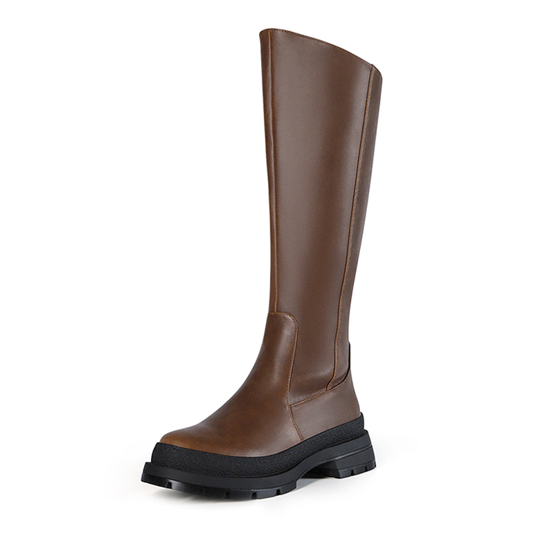 Chunky Knee High Boots Women s Lug Sole Boots Dream Pairs